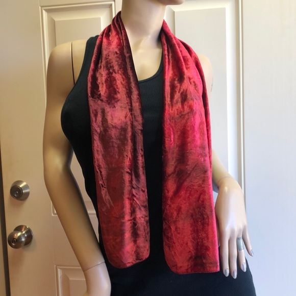 Accessories - Italian Crushed Velvet Scarf